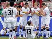 Bóng đá anh, ngoại hạng anh, lịch thi đấu euro 2012, Gladbach thăng hoa với tiqui-taca